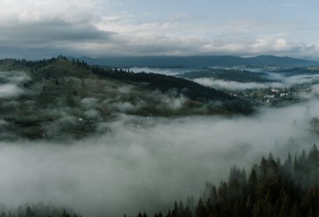 Santo Antao's mountains in fog