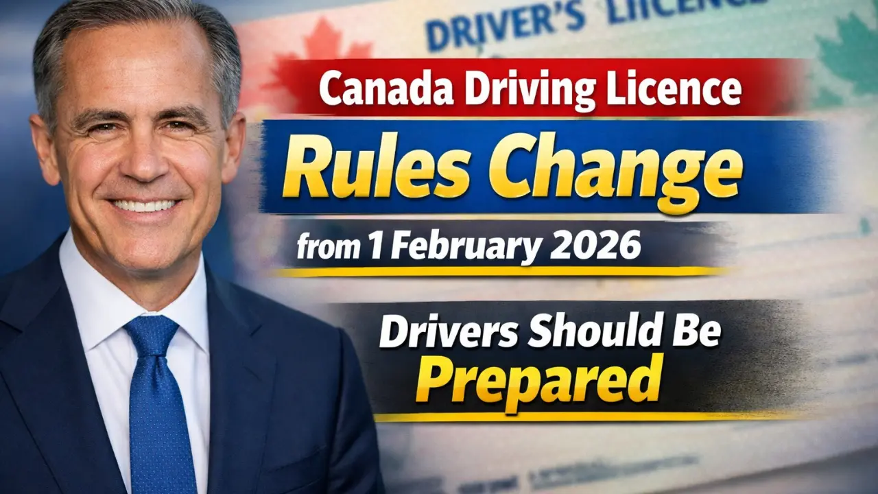 Canada Driving Licence Rules Change from 1 February 2026 and Drivers Should Be Prepared
