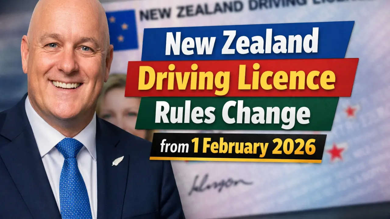 New Zealand Driving Licence Rules Change from 1 February 2026 and Drivers Should Be Prepared